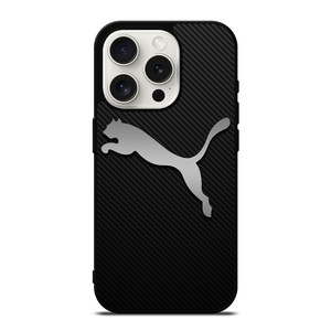 PUMA LOGO CARBON iPhone 15 Pro Case Cover