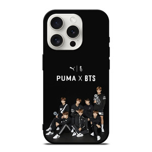 PUMA X BTS KPOP iPhone 15 Pro Case Cover PUMA X BTS KPOP iPhone 15 Pro Case Cover