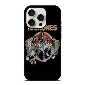 RAMONES ROCK BAND ROAD TO RUIN iPhone 15 Pro Case Cover