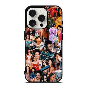 RIHANNA AESTHETIC COLLAGE iPhone 15 Pro Case Cover