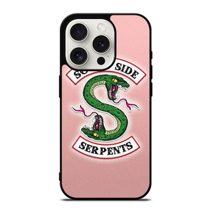 RIVERDALE SOUTH SIDE SERPENTS PINK iPhone 15 Pro Case Cover RIVERDALE SOUTH SIDE SERPENTS PINK iPhone 15 Pro Case Cover