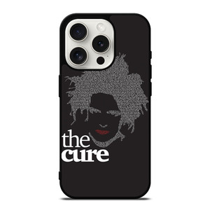 ROBERT SMITH THE CURE TYPOGRAPHY iPhone 15 Pro Case Cover ROBERT SMITH THE CURE TYPOGRAPHY iPhone 15 Pro Case Cover