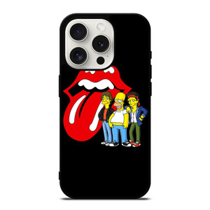 ROLLING STONES BART SIMPSON iPhone 15 Pro Case Cover ROLLING STONES BART SIMPSON iPhone 15 Pro Case Cover