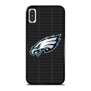PHILADELPHIA EAGLES FOOTBALL TEXT iPhone X / XS Case Cover