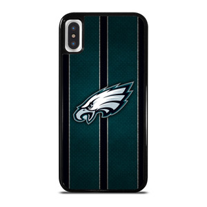 PHILADELPHIA EAGLES NFL METAL STRIPE iPhone X / XS Case Cover PHILADELPHIA EAGLES NFL METAL STRIPE iPhone X / XS Case Cover