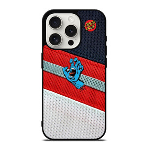 SANTA CRUZ SCREAMING HAND SKATEBOARD iPhone 15 Pro Case Cover