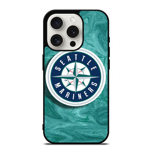SEATTLE MARINERS MLB BASEBALL LOGO 2 iPhone 15 Pro Case Cover