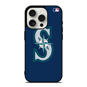 SEATTLE MARINERS MLB LOGO iPhone 15 Pro Case Cover