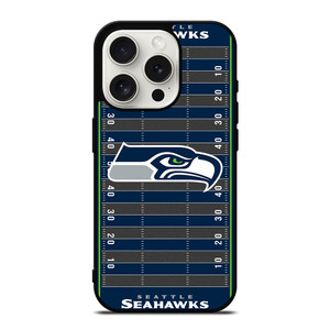 SEATTLE SEAHAWKS FOOTBALL FIELD iPhone 15 Pro Case Cover