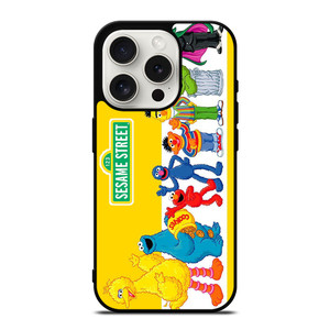 SESAME STREET MUPPETS CHARACTERS iPhone 15 Pro Case Cover