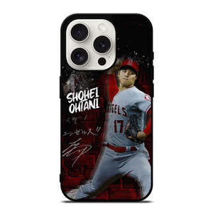 SHOHEI OHTANI LOS ANGELES ANGELS BASEBALL 2 iPhone 15 Pro Case Cover