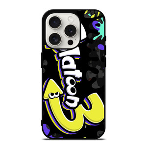 SPLATOON 3 GAMES LOGO iPhone 15 Pro Case Cover SPLATOON 3 GAMES LOGO iPhone 15 Pro Case Cover