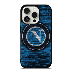 SSC NAPOLI TEXTURED LOGO iPhone 15 Pro Case Cover SSC NAPOLI TEXTURED LOGO iPhone 15 Pro Case Cover
