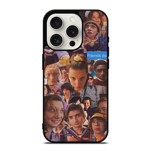 STRANGER THINGS COLLAGE iPhone 15 Pro Case Cover
