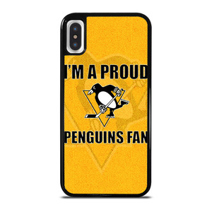 PITTSBURGH PENGUINS NHL HOCKEY FANS 3 iPhone X / XS Case Cover