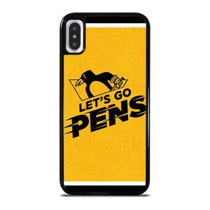 PITTSBURGH PENGUINS NHL HOCKEY FANS 4 iPhone X / XS Case Cover