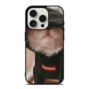 SUPREME CUTE CAT iPhone 15 Pro Case Cover SUPREME CUTE CAT iPhone 15 Pro Case Cover