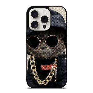 SUPREME SWAG CAT iPhone 15 Pro Case Cover SUPREME SWAG CAT iPhone 15 Pro Case Cover