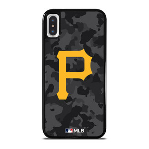 PITTSBURGH PIRATES BASEBALL BLACK CAMO iPhone X / XS Case Cover
