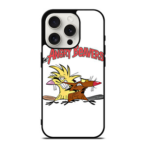 THE ANGRY BEAVERS CARTOON iPhone 15 Pro Case Cover