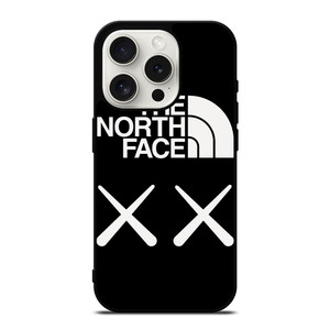 THE NORTH FACE X KAWS LOGO iPhone 15 Pro Case Cover THE NORTH FACE X KAWS LOGO iPhone 15 Pro Case Cover
