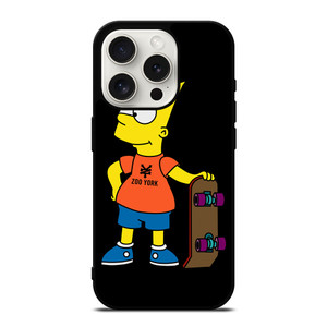 THE SIMPSONS ZOO YORK SKATEBOARD 2 iPhone 15 Pro Case Cover