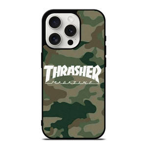 THRASHER SKATEBOARD CAMO iPhone 15 Pro Case Cover