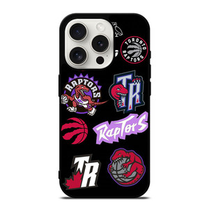 TORONTO RAPTORS NBA COLLAGE iPhone 15 Pro Case Cover