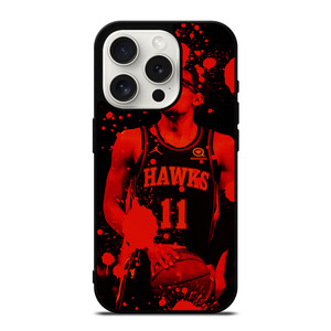 TRAE YOUNG ATLANTA HAWKS 2 iPhone 15 Pro Case Cover TRAE YOUNG ATLANTA HAWKS 2 iPhone 15 Pro Case Cover