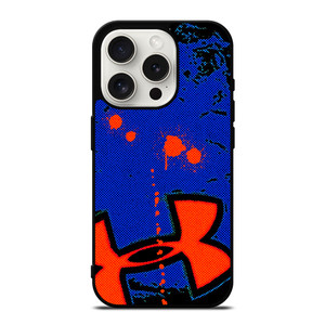 UNDER ARMOUR ORANGE BLUE LOGO iPhone 15 Pro Case Cover UNDER ARMOUR ORANGE BLUE LOGO iPhone 15 Pro Case Cover