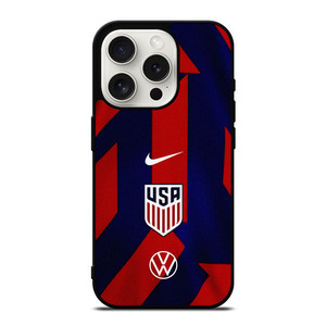 UNITED STATES SOCCER USMNT NIKE iPhone 15 Pro Case Cover UNITED STATES SOCCER USMNT NIKE iPhone 15 Pro Case Cover