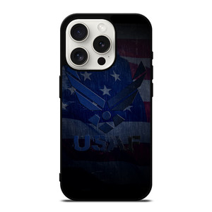 USAF UNITED STATES AIR FORCES LOGO iPhone 15 Pro Case Cover