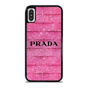 PRADA PINK DIAMOND iPhone X / XS Case Cover