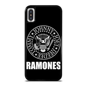 RAMONES ROCK BAND LOGO iPhone X / XS Case Cover RAMONES ROCK BAND LOGO iPhone X / XS Case Cover