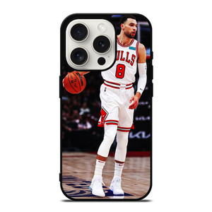 ZACH LAVINE CHICAGO BULLS 3 iPhone 15 Pro Case Cover