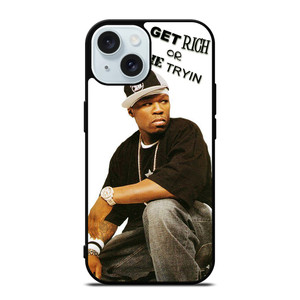 50 CENT GET RICH OR DIE TRYIN iPhone 15 Case Cover