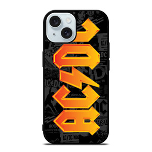 ACDC ROCK BAND POSTER iPhone 15 Case Cover ACDC ROCK BAND POSTER iPhone 15 Case Cover