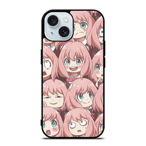 ANYA SPY X FAMILY COLLAGE iPhone 15 Case Cover ANYA SPY X FAMILY COLLAGE iPhone 15 Case Cover