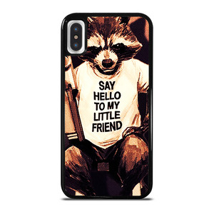 ROCKET RACOON MARVEL THE AVENGERS iPhone X / XS Case Cover ROCKET RACOON MARVEL THE AVENGERS iPhone X / XS Case Cover
