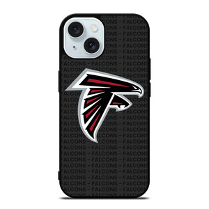 ATLANTA FALCONS FOOTBALL TEXT iPhone 15 Case Cover ATLANTA FALCONS FOOTBALL TEXT iPhone 15 Case Cover