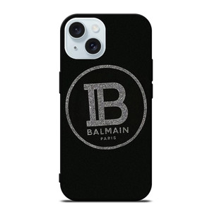BALMAIN PARIS LOGO iPhone 15 Case Cover