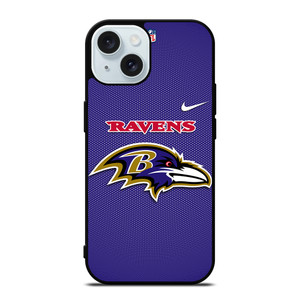 BALTIMORE RAVENS NFL FOOTBALL NIKE iPhone 15 Case Cover BALTIMORE RAVENS NFL FOOTBALL NIKE iPhone 15 Case Cover