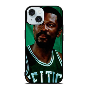 BILL RUSSEL BOSTON CELTIC 2 iPhone 15 Case Cover BILL RUSSEL BOSTON CELTIC 2 iPhone 15 Case Cover