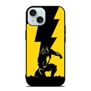 BLACK ADAM MARVEL FLAT iPhone 15 Case Cover BLACK ADAM MARVEL FLAT iPhone 15 Case Cover