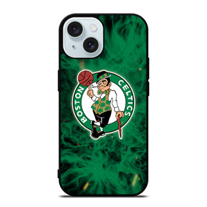 BOSTON CELTICS BASKETBALL NBA FIRE iPhone 15 Case Cover BOSTON CELTICS BASKETBALL NBA FIRE iPhone 15 Case Cover