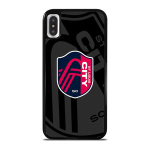SAINT LOUIS CITY MLS BLACK iPhone X / XS Case Cover
