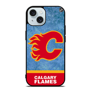 CALGARY FLAMES HOCKEY TEAM iPhone 15 Case Cover