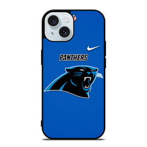 CAROLINA PANTHERS NFL FOOTBALL NIKE iPhone 15 Case Cover CAROLINA PANTHERS NFL FOOTBALL NIKE iPhone 15 Case Cover