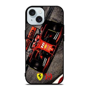 CHARLES LECLERC FERRARI FORMULA ONE F1 RACING 3 iPhone 15 Case Cover