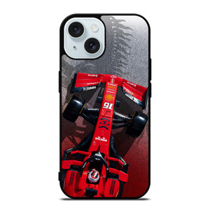 CHARLES LECLERC FERRARI FORMULA ONE F1 RACING iPhone 15 Case Cover CHARLES LECLERC FERRARI FORMULA ONE F1 RACING iPhone 15 Case Cover